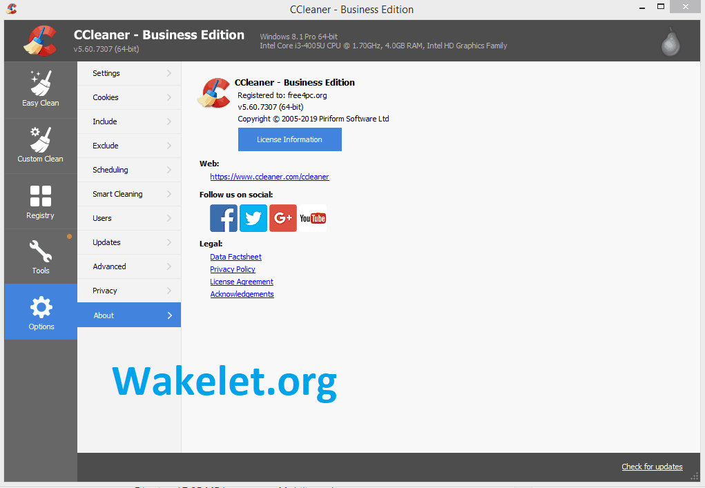 CCleaner Professional 6.04.10044 With Crack Free Download 2022