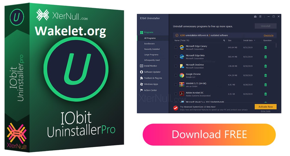 IObit Uninstaller Pro 12.0.0.13 Crack With Key Latest Version 2022