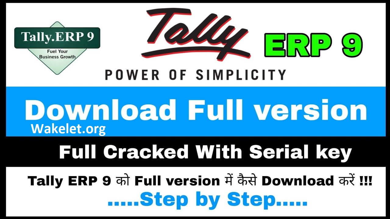 Tally ERP 9.6.7 Crack With Serial Key Free Download Latest 2023